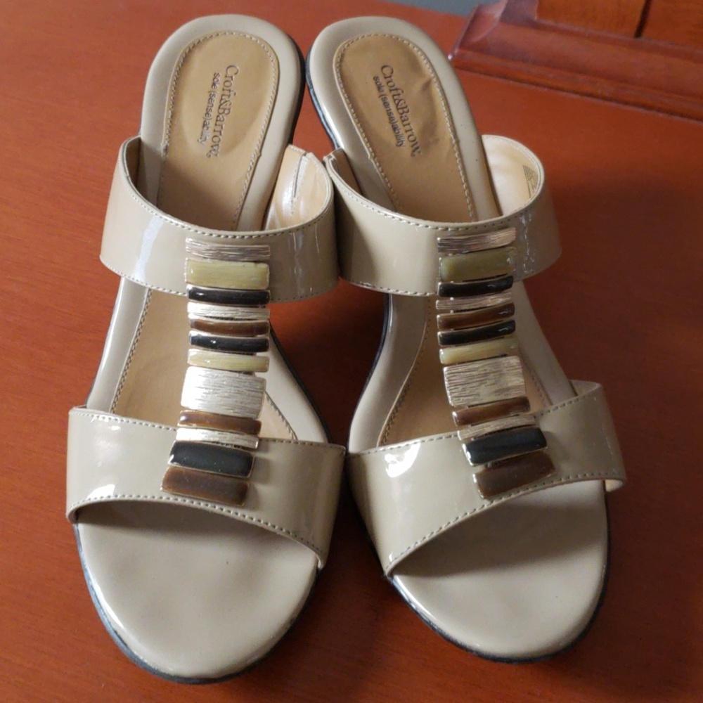 Croft &Barrow Beige Heel